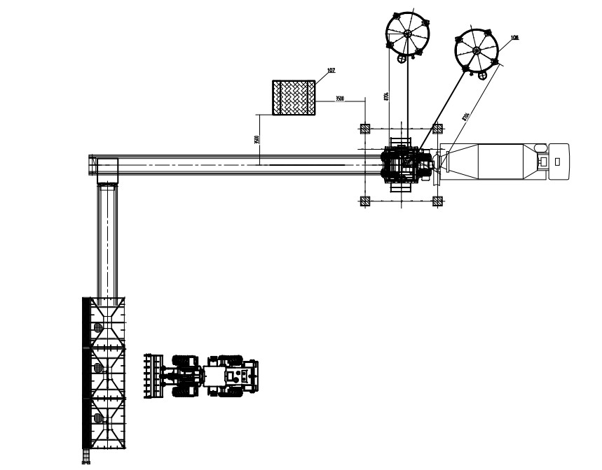 流態回填土攪拌站1